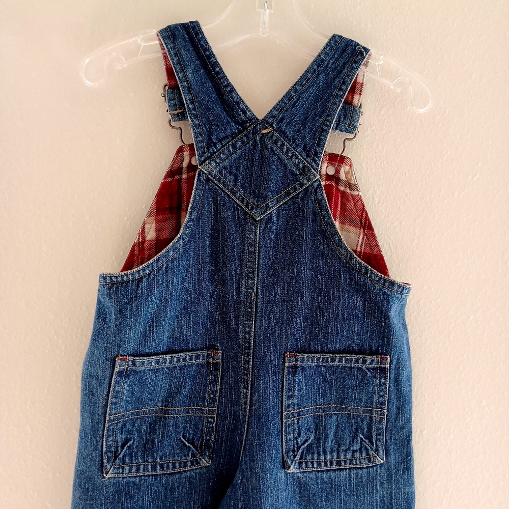 Toddler Denim Bib Ovealls, Size 24 Months - Picture 8 of 16